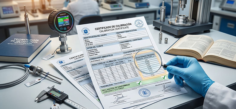 C&oacute;mo interpretar certificados de calibraci&oacute;n: gu&iacute;a pr&aacute;ctica